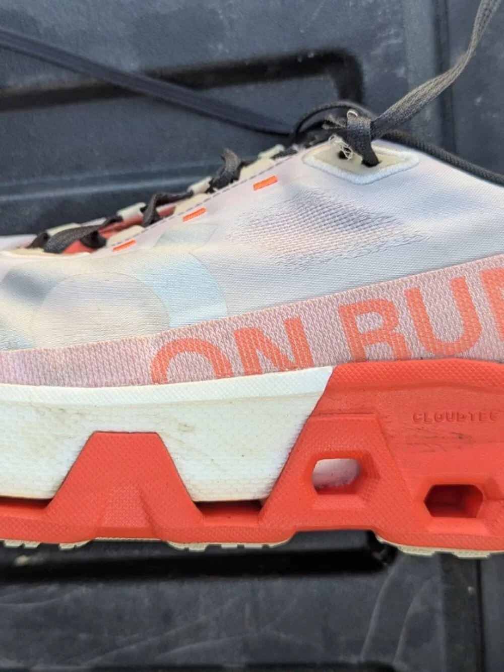 Cloudmonster Hyper - Orange and White 11.5
